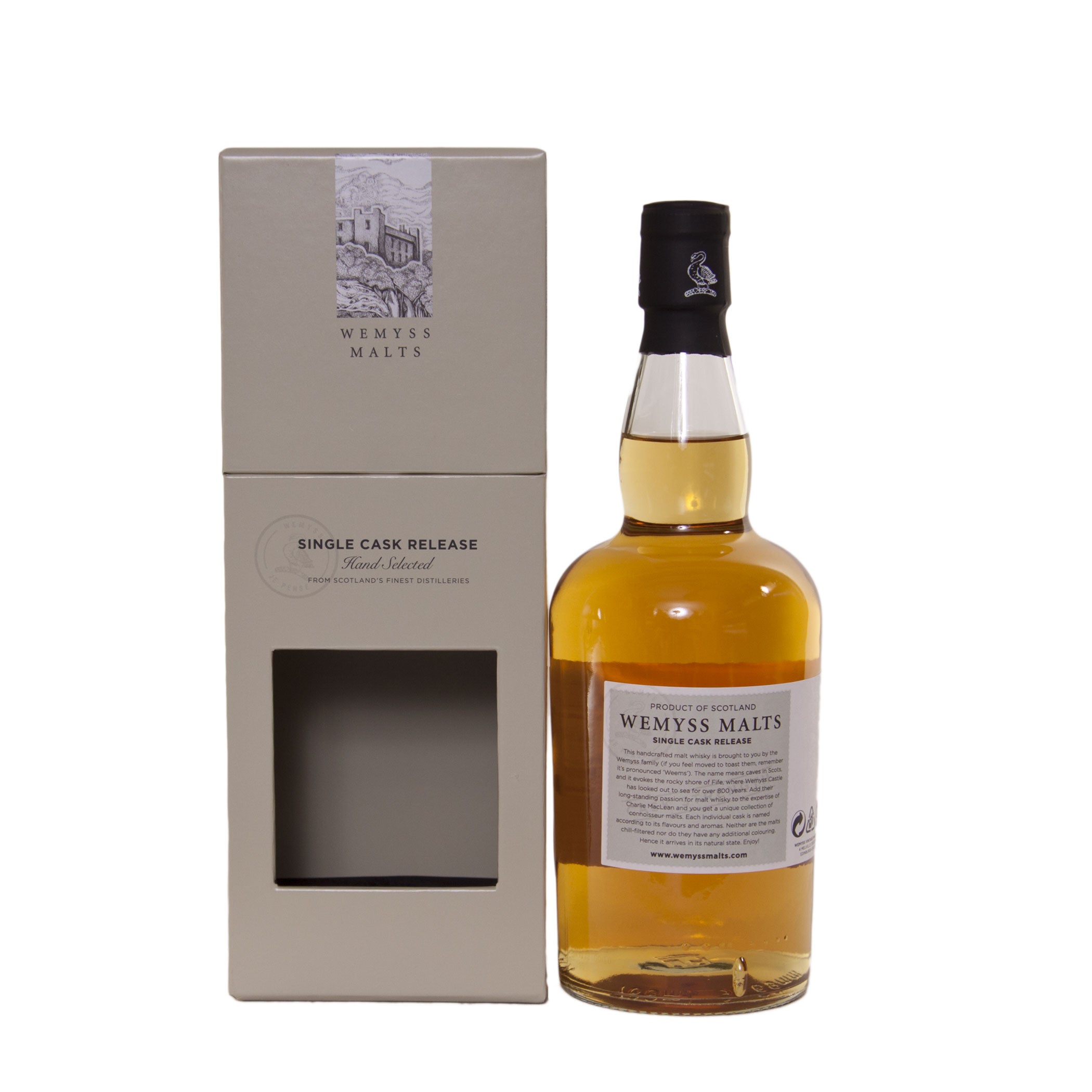 Wemyss, Bladnoch "Coconut Raspberry Snowball", 1990, 29 Years Old, 46%