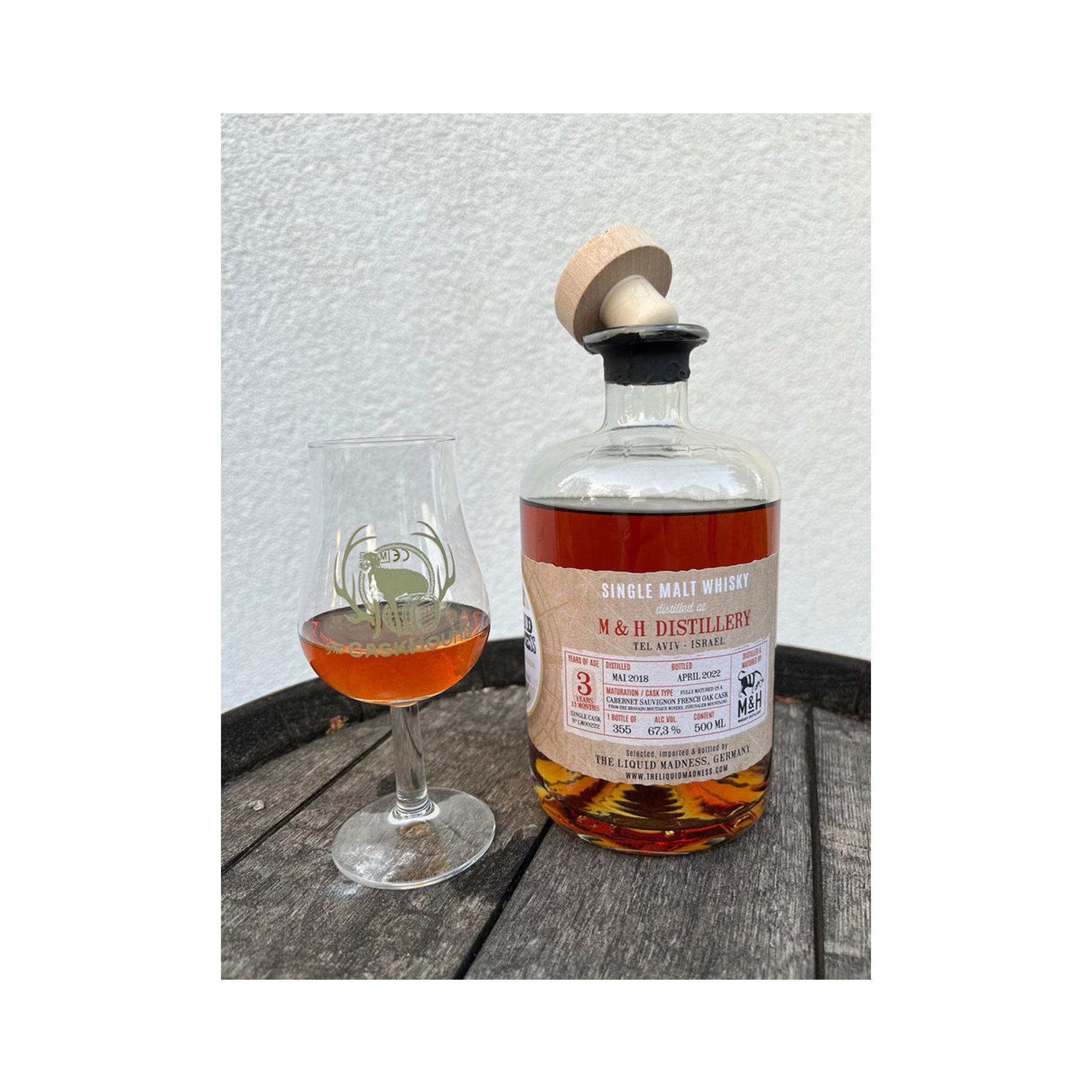 The Liquid Madness - Find 4 - M&H Distillery - 67.3% ABV - Cabernet Sauvignon French Oak