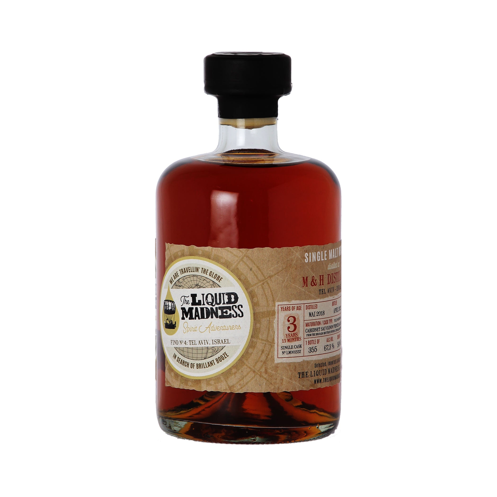 The Liquid Madness - Find 4 - M&H Distillery - 67.3% ABV - Cabernet Sauvignon French Oak