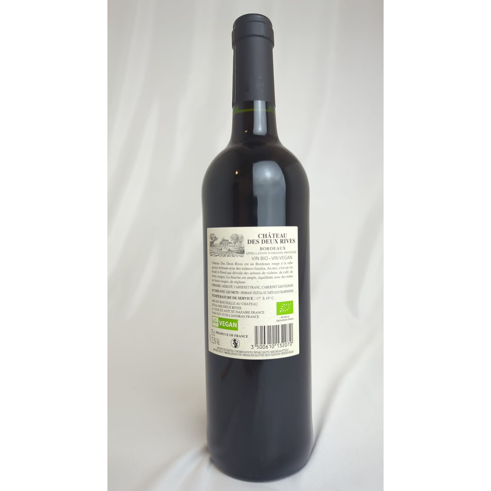 [Paket 10] - [3354] - Château Des Deux Rives Bordeaux BIO